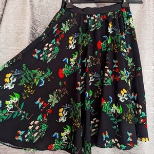 Express Floral Skirt